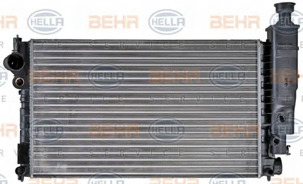 8MK 376 708-681 BEHR/HELLA/PAGID Радиатор охлаждения двигателя (фото 2)