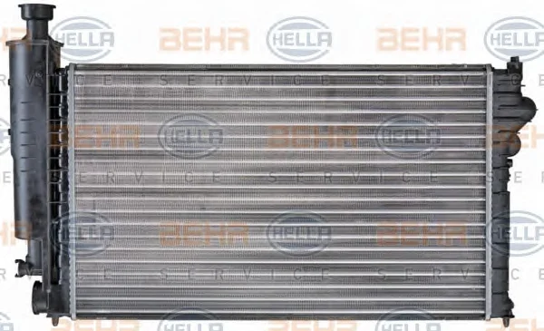 8MK 376 708-681 BEHR/HELLA/PAGID Радиатор охлаждения двигателя (фото 5)