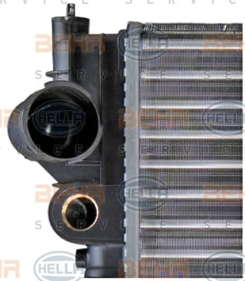 8MK 376 708-681 BEHR/HELLA/PAGID Радиатор охлаждения двигателя (фото 6)