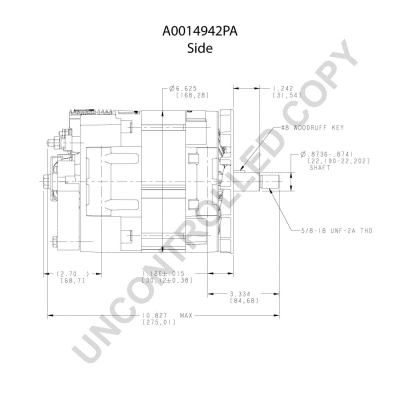 A0014942PA PRESTOLITE ELECTRIC Генератор (фото 4)