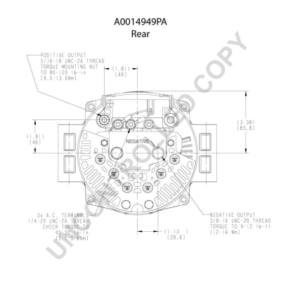 A0014949PA PRESTOLITE ELECTRIC Генератор (фото 4)