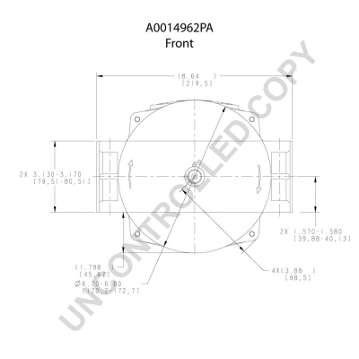 A0014962PA PRESTOLITE ELECTRIC Генератор (фото 3)