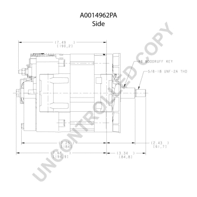 A0014962PA PRESTOLITE ELECTRIC Генератор (фото 5)