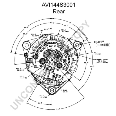 AVI144S3001 PRESTOLITE ELECTRIC Генератор (фото 4)