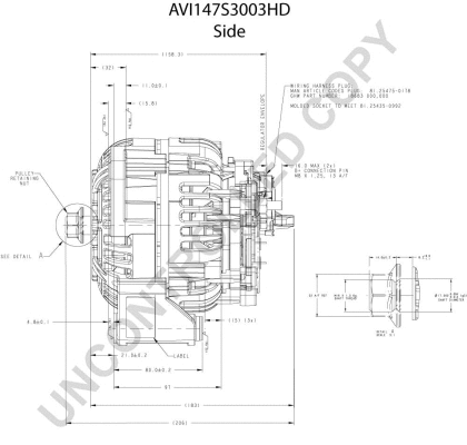 AVI147S3003HD PRESTOLITE ELECTRIC Генератор (фото 5)