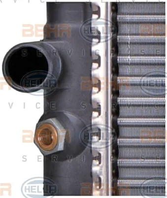 8MK 376 710-321 BEHR/HELLA/PAGID Радиатор охлаждения двигателя (фото 6)