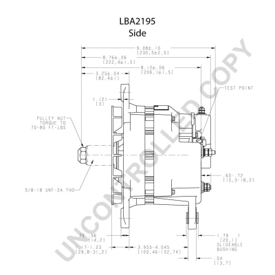 LBA2195 PRESTOLITE ELECTRIC Генератор (фото 4)