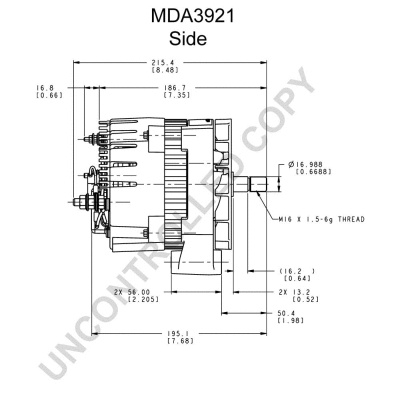 MDA3921 PRESTOLITE ELECTRIC Генератор (фото 5)