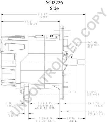 SCJ2226 PRESTOLITE ELECTRIC Генератор (фото 4)