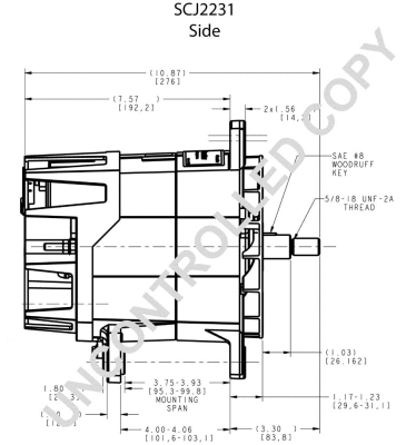 SCJ2231 PRESTOLITE ELECTRIC Генератор (фото 4)