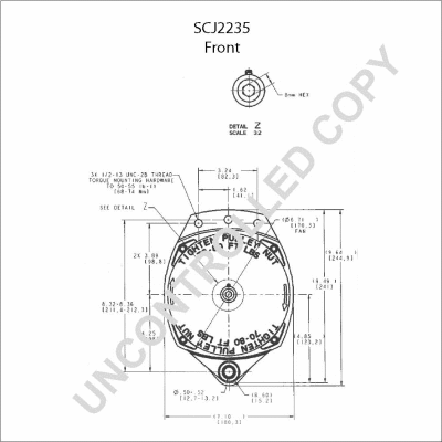 SCJ2235 PRESTOLITE ELECTRIC Генератор (фото 3)