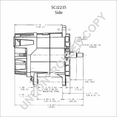 SCJ2235 PRESTOLITE ELECTRIC Генератор (фото 5)