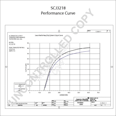 SCJ3218 PRESTOLITE ELECTRIC Генератор (фото 2)