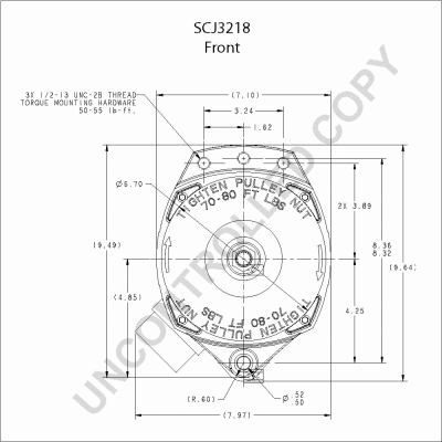 SCJ3218 PRESTOLITE ELECTRIC Генератор (фото 3)