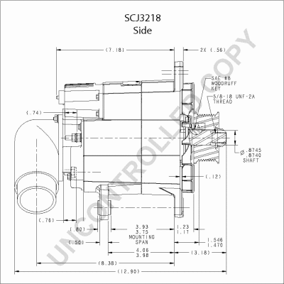 SCJ3218 PRESTOLITE ELECTRIC Генератор (фото 5)