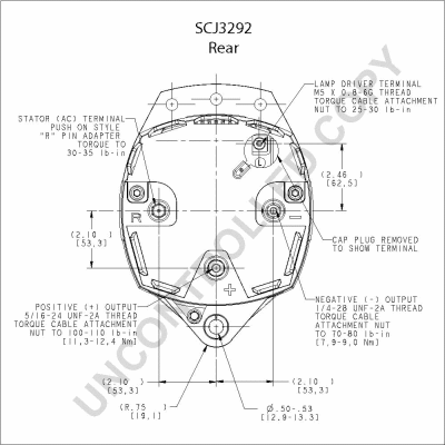 SCJ3292 PRESTOLITE ELECTRIC Генератор (фото 4)