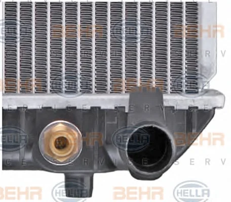8MK 376 710-501 BEHR/HELLA/PAGID Радиатор охлаждения двигателя (фото 8)