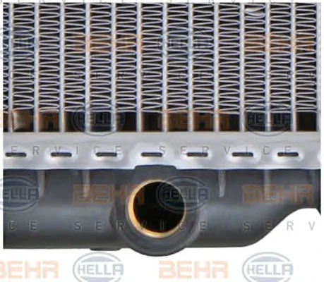 8MK 376 711-281 BEHR/HELLA/PAGID Радиатор охлаждения двигателя (фото 7)