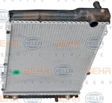 8MK 376 711-581 BEHR/HELLA/PAGID Радиатор охлаждения двигателя (фото 7)