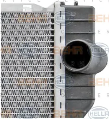 8MK 376 711-681 BEHR/HELLA/PAGID Радиатор охлаждения двигателя (фото 8)