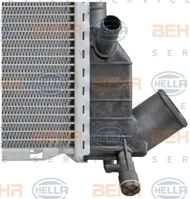 8MK 376 711-681 BEHR/HELLA/PAGID Радиатор охлаждения двигателя (фото 9)