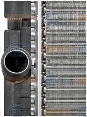 8MK 376 712-201 BEHR/HELLA/PAGID Радиатор охлаждения двигателя (фото 8)