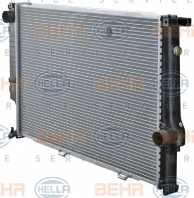 8MK 376 713-131 BEHR/HELLA/PAGID Радиатор охлаждения двигателя (фото 7)