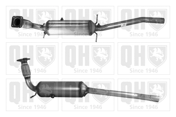 QDPF11045HP QUINTON HAZELL Сажевый / частичный фильтр, система выхлопа ОГ (фото 1)