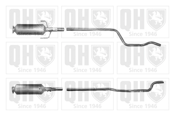 QDPF11062 QUINTON HAZELL Сажевый / частичный фильтр, система выхлопа ОГ (фото 1)