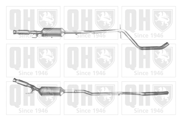 QDPF11117HP QUINTON HAZELL Сажевый / частичный фильтр, система выхлопа ОГ (фото 1)