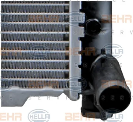8MK 376 713-631 BEHR/HELLA/PAGID Радиатор охлаждения двигателя (фото 8)