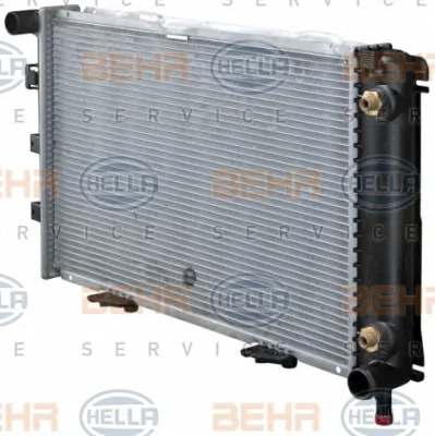 8MK 376 714-011 BEHR/HELLA/PAGID Радиатор охлаждения двигателя (фото 7)