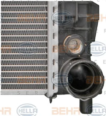 8MK 376 714-334 BEHR/HELLA/PAGID Радиатор охлаждения двигателя (фото 8)