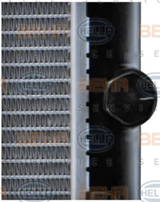 8MK 376 714-481 BEHR/HELLA/PAGID Радиатор охлаждения двигателя (фото 10)