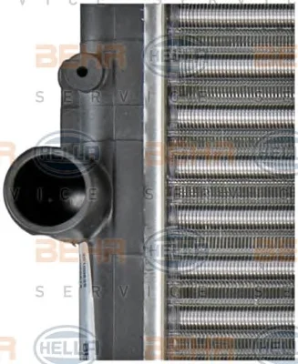 8MK 376 716-161 BEHR/HELLA/PAGID Радиатор охлаждения двигателя (фото 8)