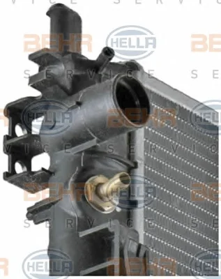 8MK 376 718-591 BEHR/HELLA/PAGID Радиатор охлаждения двигателя (фото 8)