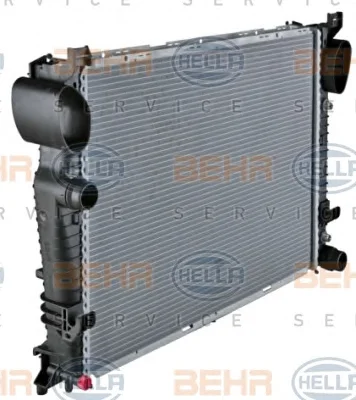8MK 376 718-741 BEHR/HELLA/PAGID Радиатор охлаждения двигателя (фото 6)
