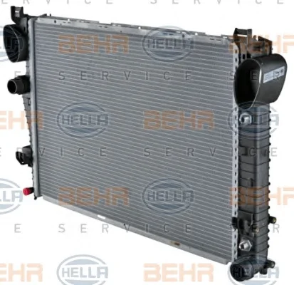 8MK 376 718-741 BEHR/HELLA/PAGID Радиатор охлаждения двигателя (фото 7)