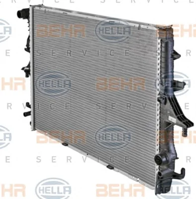 8MK 376 718-781 BEHR/HELLA/PAGID Радиатор охлаждения двигателя (фото 7)