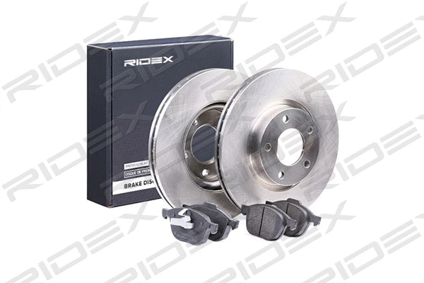 3405B0151 RIDEX Комплект тормозов, дисковый тормозной механизм (фото 2)