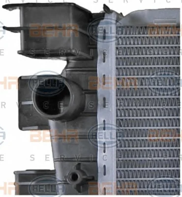 8MK 376 719-181 BEHR/HELLA/PAGID Радиатор охлаждения двигателя (фото 8)