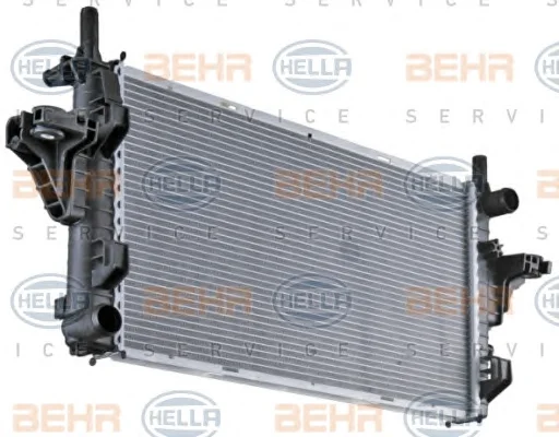8MK 376 719-751 BEHR/HELLA/PAGID Радиатор охлаждения двигателя (фото 7)