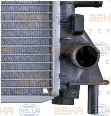8MK 376 720-301 BEHR/HELLA/PAGID Радиатор охлаждения двигателя (фото 9)