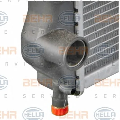 8MK 376 720-381 BEHR/HELLA/PAGID Радиатор охлаждения двигателя (фото 9)