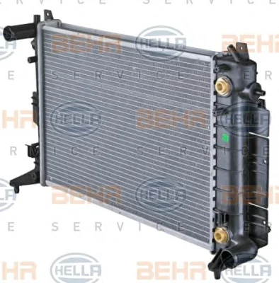 8MK 376 720-531 BEHR/HELLA/PAGID Радиатор охлаждения двигателя (фото 7)