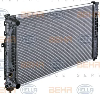8MK 376 720-591 BEHR/HELLA/PAGID Радиатор охлаждения двигателя (фото 6)