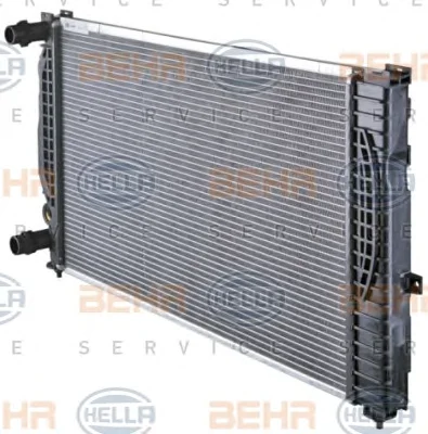 8MK 376 720-591 BEHR/HELLA/PAGID Радиатор охлаждения двигателя (фото 7)