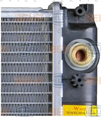 8MK 376 720-781 BEHR/HELLA/PAGID Радиатор охлаждения двигателя (фото 9)