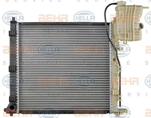 8MK 376 721-381 BEHR/HELLA/PAGID Радиатор охлаждения двигателя (фото 2)