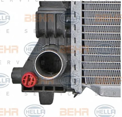 8MK 376 721-391 BEHR/HELLA/PAGID Радиатор охлаждения двигателя (фото 6)